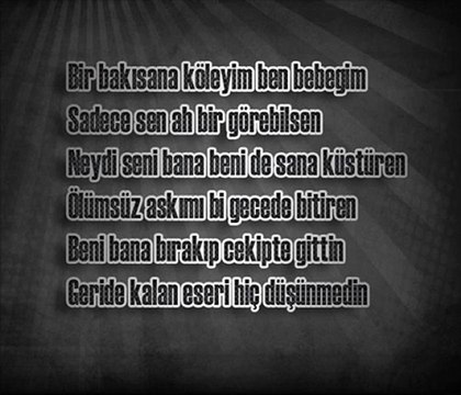 Gel artık barışalım (hergele-ft aytan)