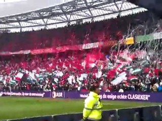 Feyenoord Rotterdam - Ajax Amsterdam - 29 janvier 2012 - Supporters