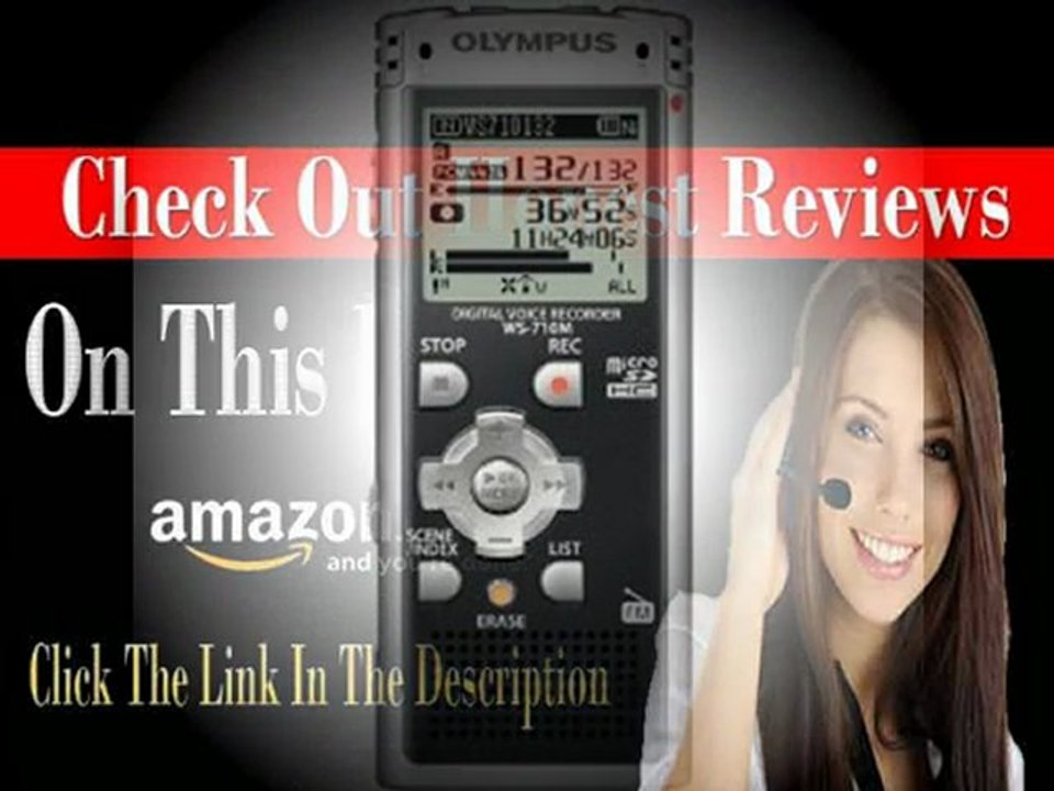 Olympus WS-710M Digital Voice Recorder 142635 (Black)
