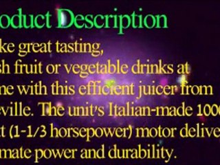 Breville Juice Fountain Elite