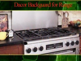 Dacor Backguard for Range