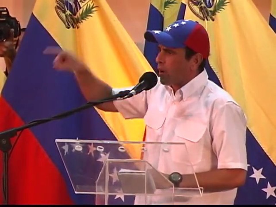 Proyecto Venezuela oficializó su respaldo a la precandidatura de Capriles Radonski