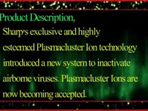 Air Ionizer Plasmacluster Sharp