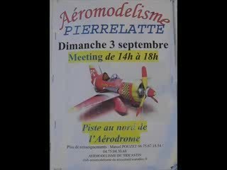 Meeting aéromodélisme Pierrelatte
