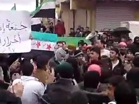 فري برس ريف حلب الابزمو جمعة حق الدفاع عن النفس 27 1 2012 ج2