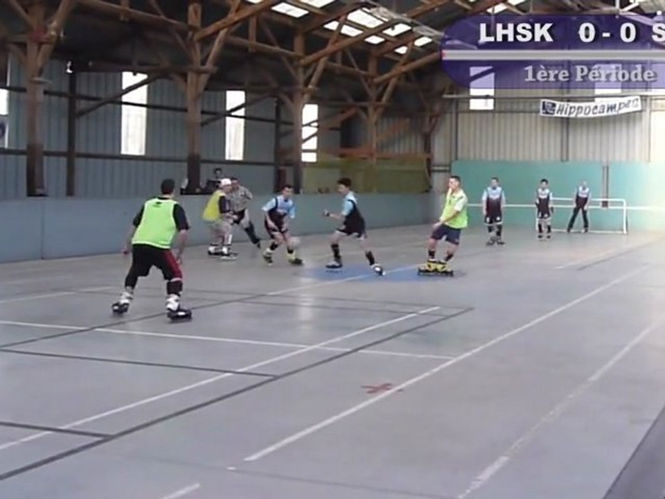 LHSK vs SHARKS - 1ère periode intégrale (29.01.2012) @ Luc-sur Mer