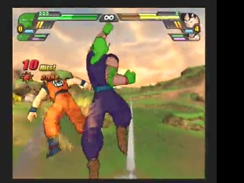Dragonball Z Budokai Tenkaichi 3 team battle exhibition