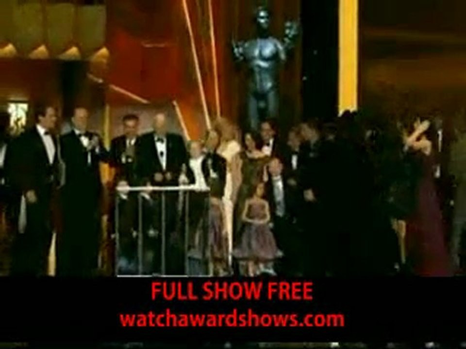 Boardwalk Empire cast acceptance speech SAG Awards 2012