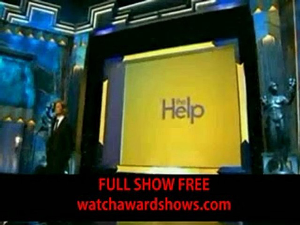 Brad Pitt SAG Awards 2012 presents best cast