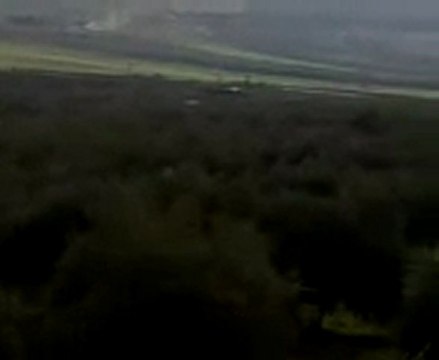 فري برس حماه قسطون تمركز الجيش الاسدي في حاجز السد 29 1 2012