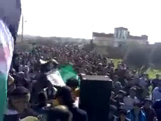 فري برس   حماة التريمسة تشييع الشهيد محمود العليوي قتل على يد عصابات الأسد 29 1 2012