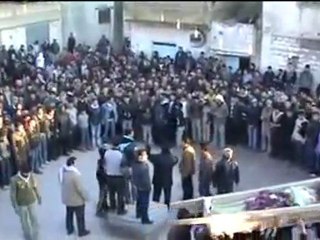 فري برس   الحولة المحتلة   تشييع الشهيد مرسال الشيوخ 28 1 2012