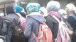 فري برس   معضمية الشام مظاهرات طلابية تنادي للحرية واسقاط النظام 29 01 2012