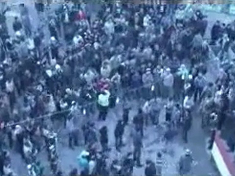 فري برس   معضمية الشام تشيع الشهيد عبد العزيز نخلة   28 01 2012 ج2