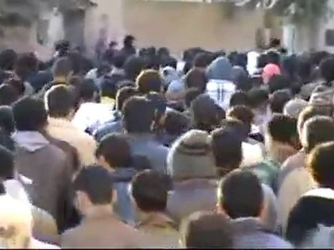 فري برس حمص الحولة المحتلة زفاف الشهيد مرسال الشيوخ 28 1 2012