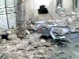 فري برس   حماة تخريب وقصف المنازل في الحميدية 29 1 2012