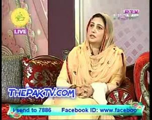 Noor Morning Show By PTV Home - 30th January 2012 -Part 2