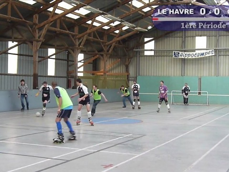 LE HAVRE°2 vs CAEN - 1ère periode intégrale (29.01.2012) @ Luc-sur Mer
