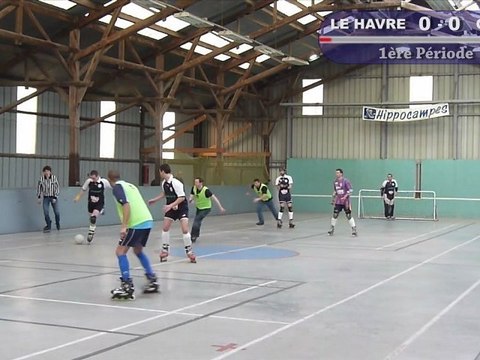 LE HAVRE°2 vs CAEN - 1ère periode intégrale (29.01.2012) @ Luc-sur Mer