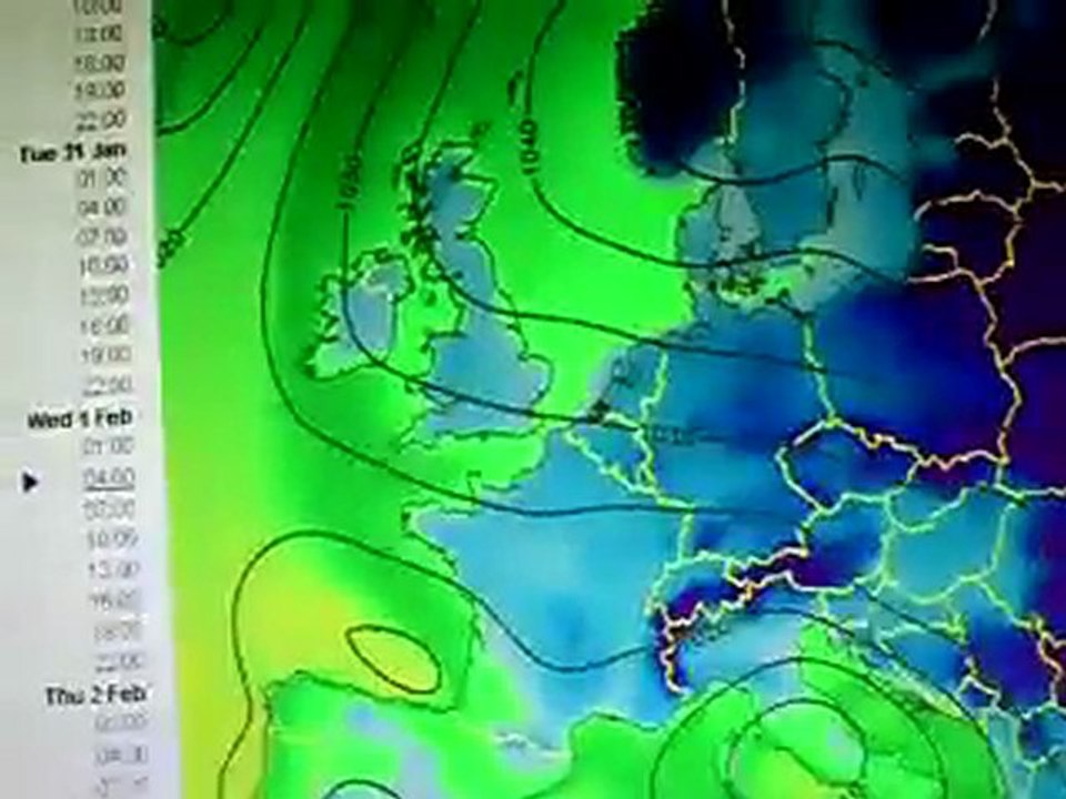 Météo du lundi 30 janvier 2012 de Gigi