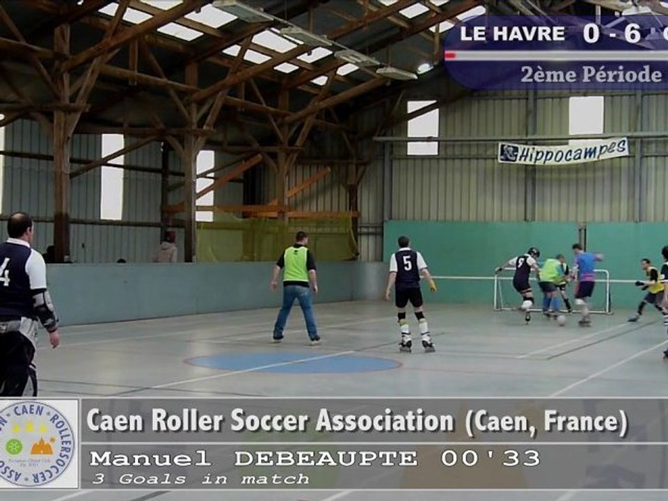 LE HAVRE°2 vs CAEN - 2eme periode intégrale (29.01.2012) @ Luc-sur Mer