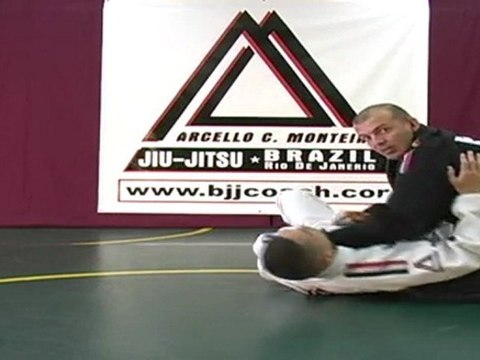 Marcello's Indianapolis Jiu Jitsu Coach: teaching the Double three feet attack to De La RIva Hook