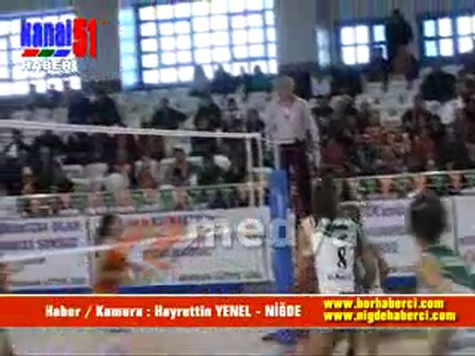 Bor Ömür Pen  - Elazığ  DSİ 3 Lig C Grubu Bayan Voleybol Karşılaşması - Hayrettin YENEL - Gazeteci - NİĞDE
