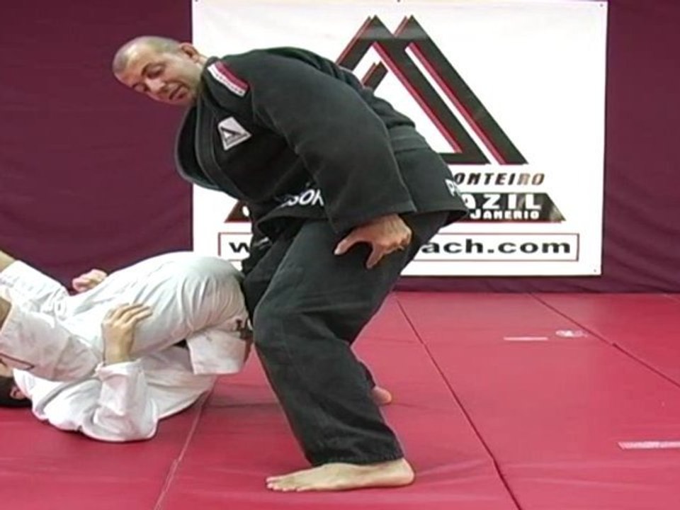 Indianapolis Jiu Jitsu Coach:De La Riva Hook Counter attacking opponent's back