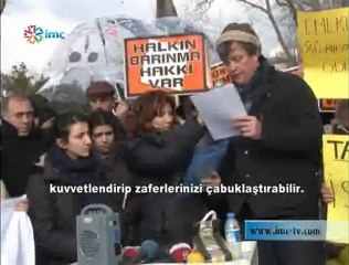 Kentsel dönüşüm mağdurları bir araya geldi