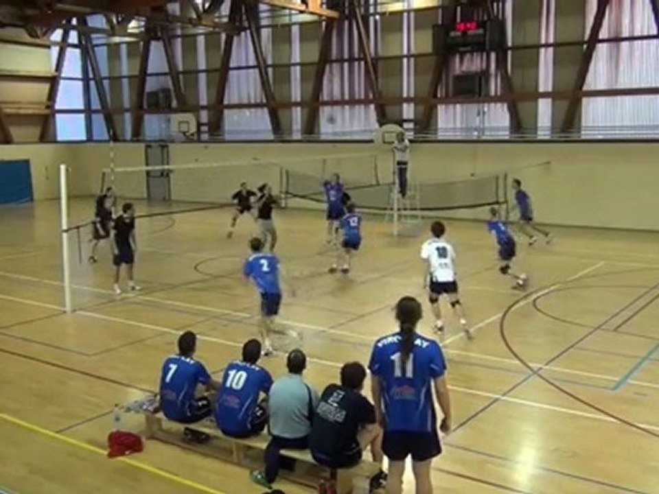 2012 - VOLLEYBALL ILE DE FRANCE - R3MA - HIGHLIGHTS USM VIROFLAY VS ASPTT PARIS