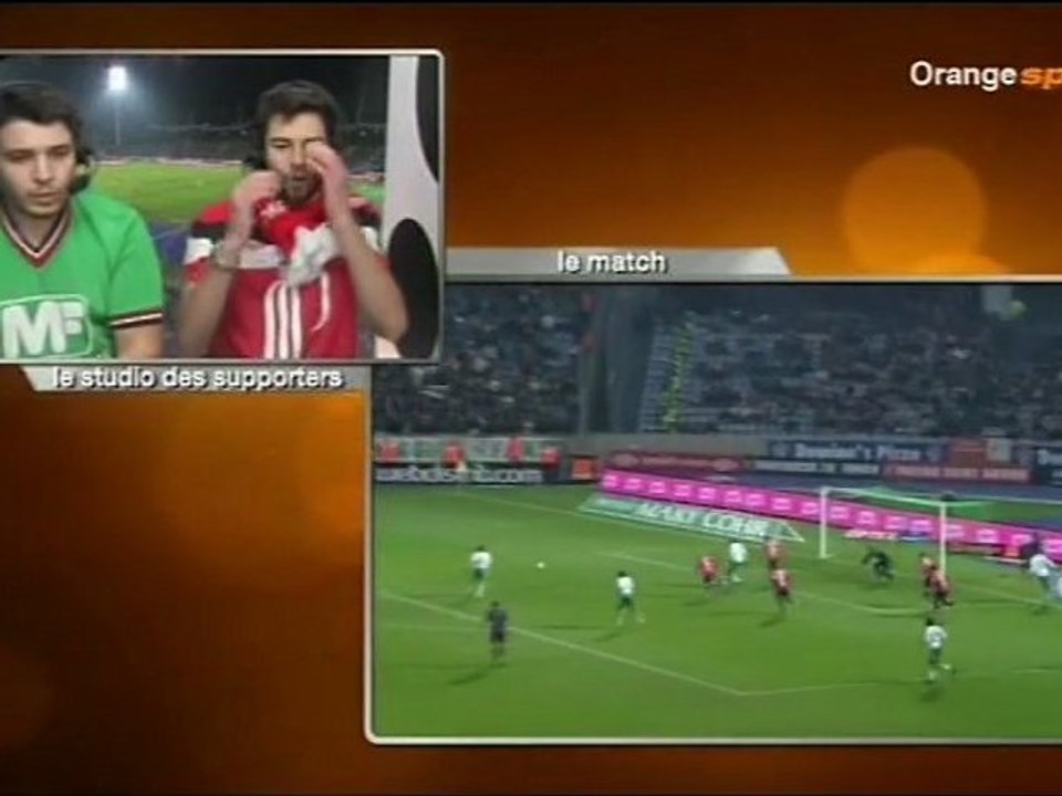 Studio des supporters LOSC - ASSE janvier 2012 3/0