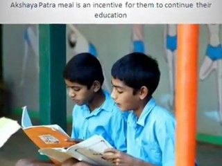 Mid-day Meal in Government Schools by Akshaya Patra