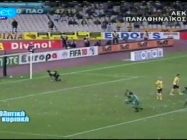 Aek - Panathinaikos 0-1 Highlights 27-9-09 - video Dailymotion