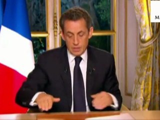 Nicolas Sarkozy le 27/10/11 : pas de hausse de la TVA !