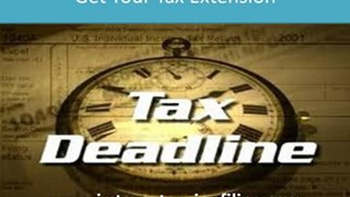 Get Your Tax Extension