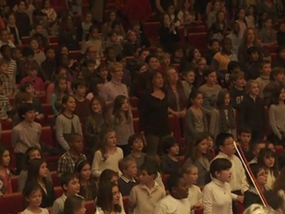 Hymne à la joie en français