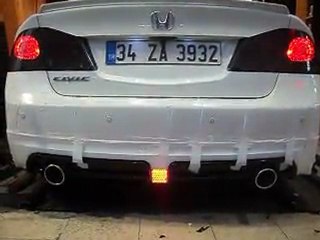 HONDA CIVIC VANALI EGZOZ www.egzozmarket.com İSTANBUL