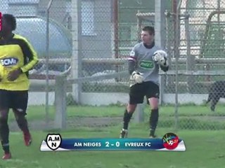 AM DES NEIGES 2 - 0 EVREUX FC (29/01/2012)