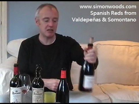 Simon Woods Wine Videos: Spanish reds from Valdepenas & ...