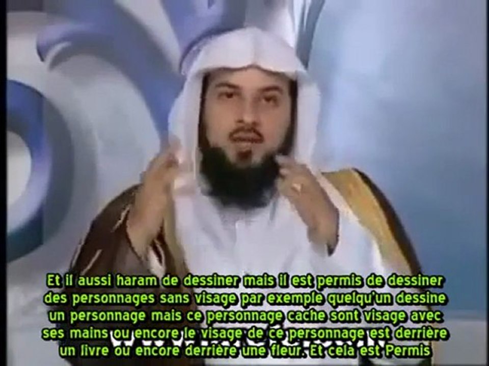 Dessiner et prendre les gens en photo est il permis Sheikh Mohamed Al-Arifi