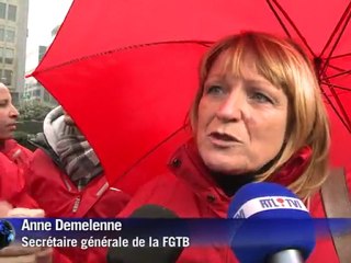 Belgique: grève générale le jour du sommet européen