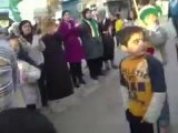 فري برس   قامشلو  مظاهرة حرائر قامشلو تضامنا مع أطفال سوريا 29 1 2012