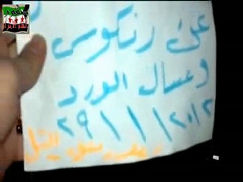 فري برس ريف دمشق مسائية احرار التل 29 1 2012 ج3