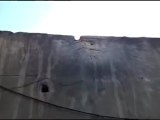 فري برس   ريف دمشق الغوطة الشرقية  حمورية  أثار القصف العشوائي  29 1 2012 ج2