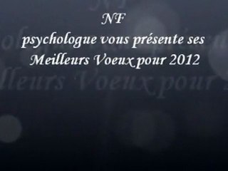 Voeux 2012 de nf.psychologue