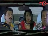Vankatesh & Brahmi Car Chasing Scene - Telugu Comedy