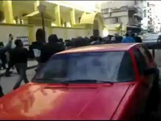 فري برس   اللاذقية مظاهرة سوق الذهب 29 1 2012