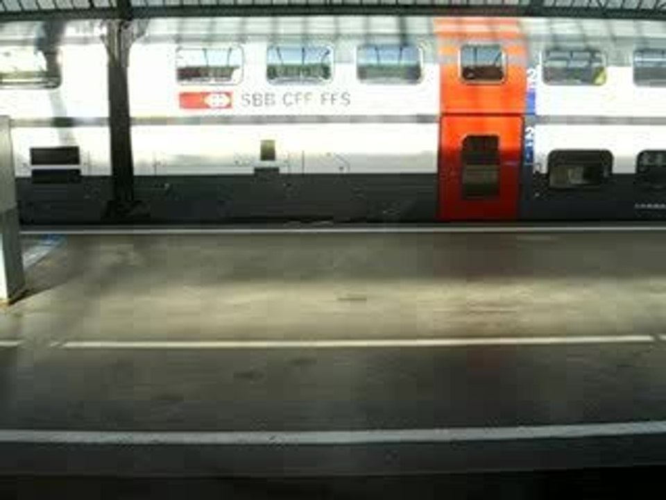 Zugfahrt aus Zürich raus