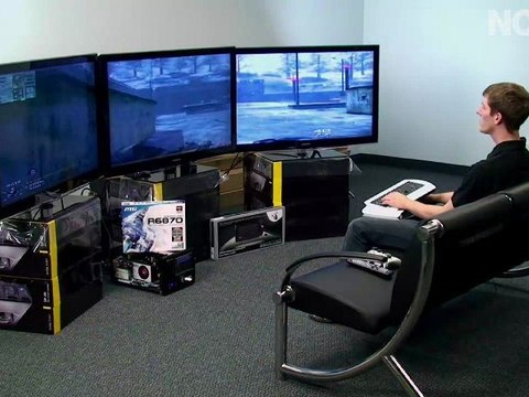 MSI AMD Radeon HD 6870 Review - Eyefinity on 3x 46 LCD TVs (NCIX Tech Tips #83)