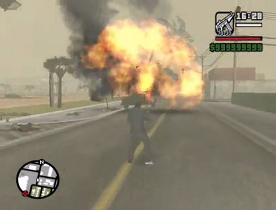 Bordel sur GTA SA avec cheat